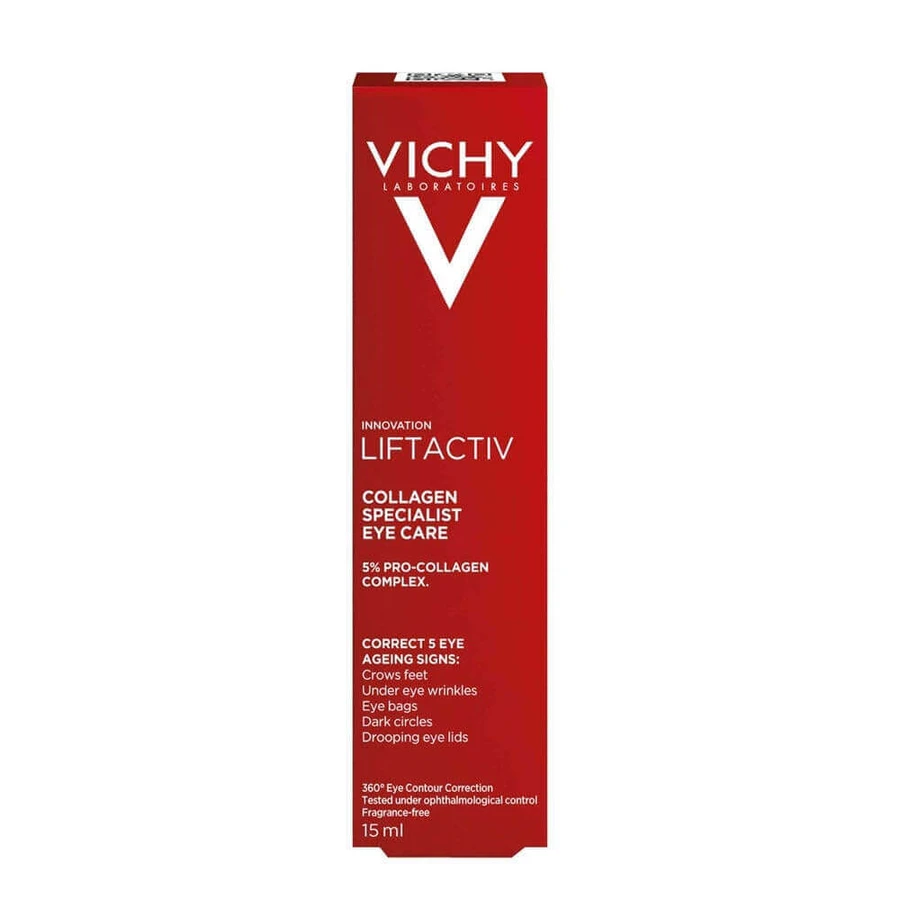 Vichy Liftactiv Specialist Eye Care с коллагеном 15 мл: цены и характеристики