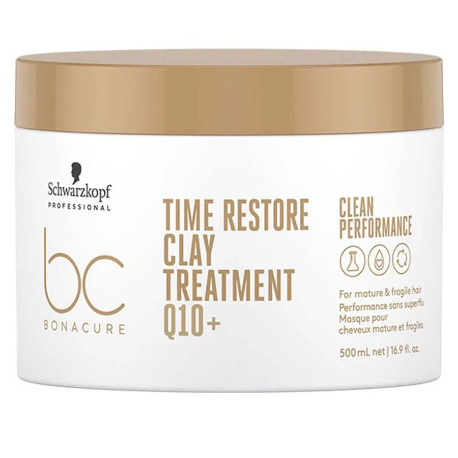 Schwarzkopf Professional Time Restore Clay Mask BC Bonacure для зрілого волосся 500 мл: ціни та характеристики