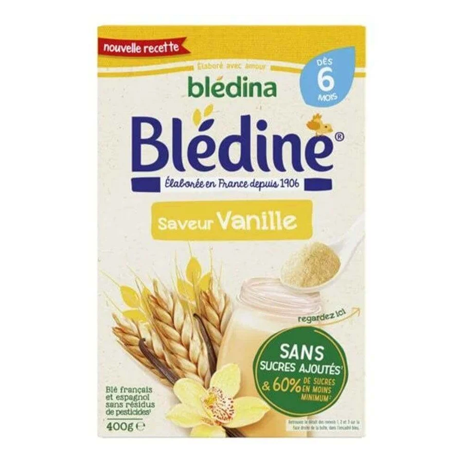 Blédine Blédine Порошкообразные хлопья со вкусом ванили С 6 месяцев 400 г: цены и характеристики