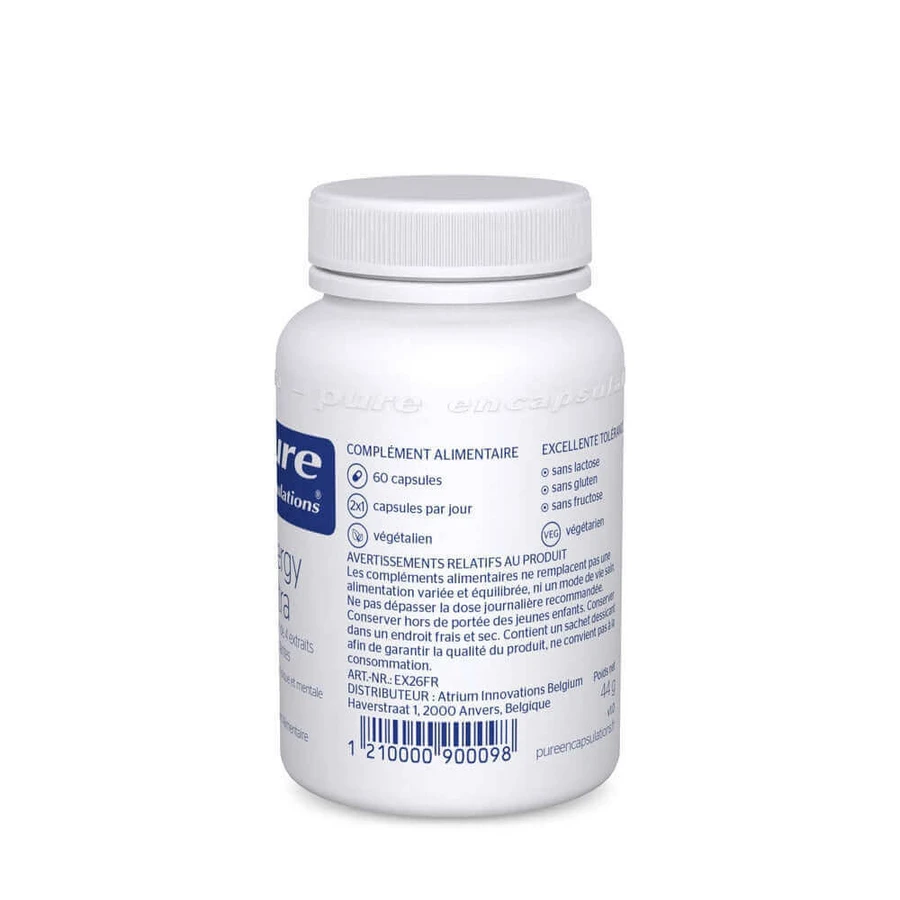 Pure Encapsulations Energy Xtra 60 капсул: ціни та характеристики