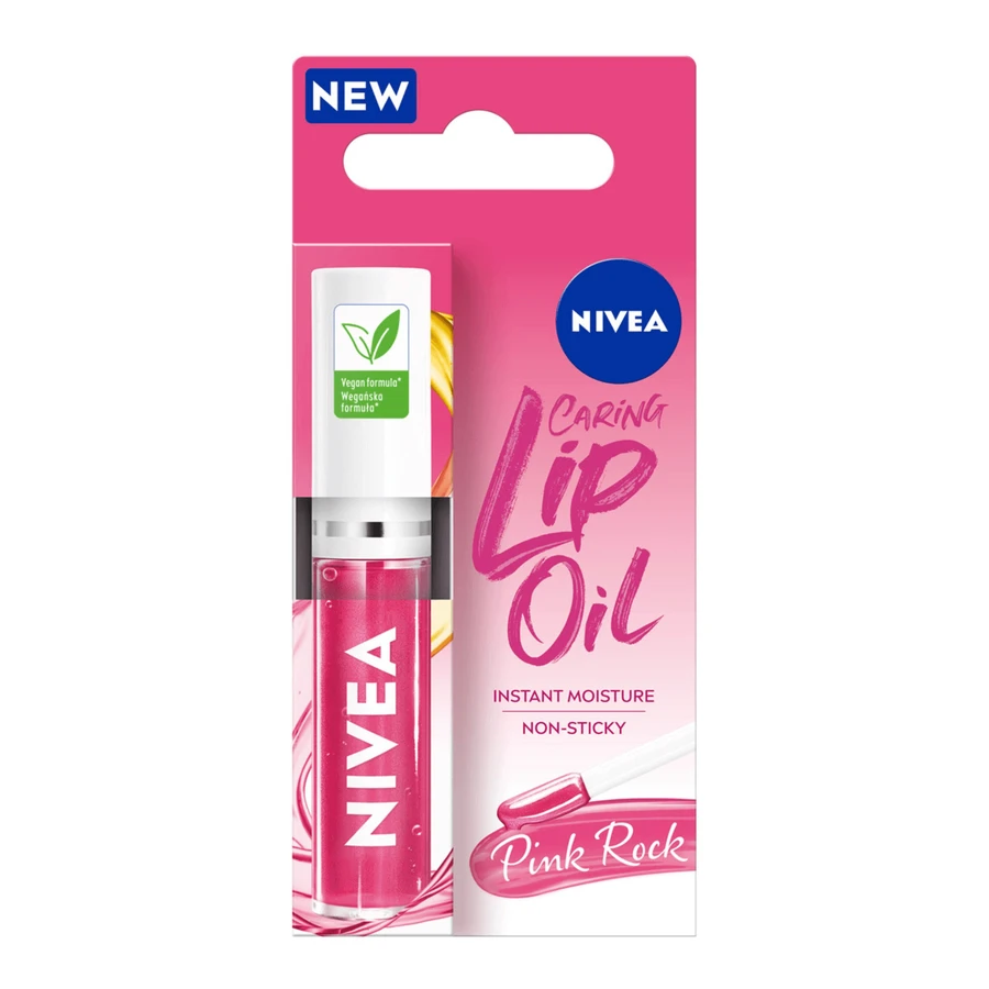 Nivea, Ухаживающее масло для губ, Розовый камень, 4,8 г: цены и характеристики