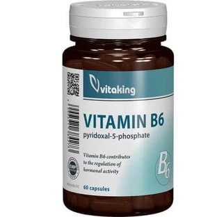 Вітамін В6, 60 капсул, Vitaking