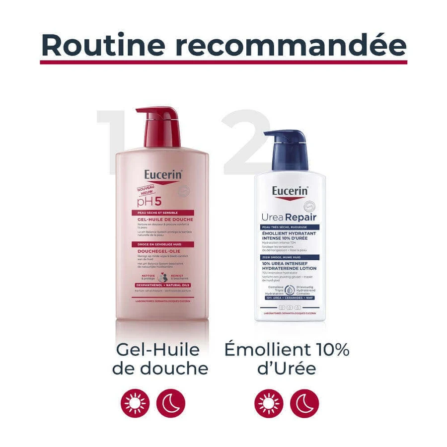 Гель для душу Eucerin Ph5 1 л: ціни та характеристики