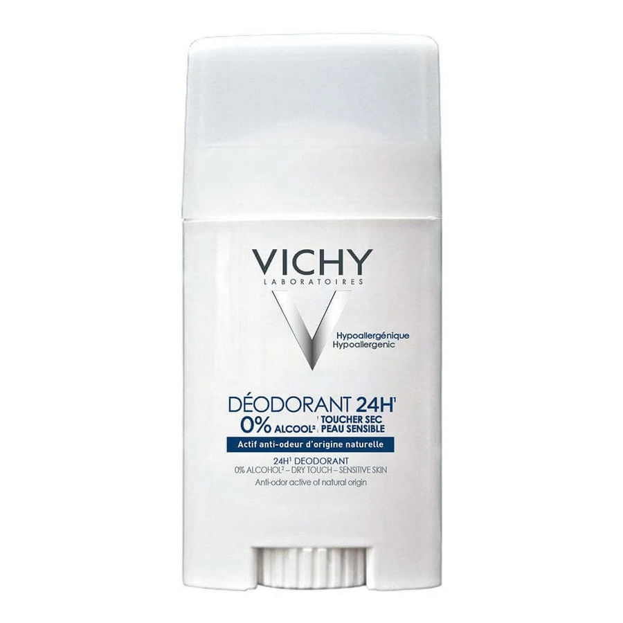 Vichy Дезодорант-стік для чутливої шкіри 24 години, 40 мл: ціни та характеристики