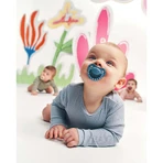Luu Kids, пустышка, позиционирование, силикон, Cloudy Blue, 0-3 месяца, 1 шт.: цены и характеристики