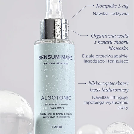 Sensum Mare Algopure, насыщенный тоник для лица, 200 мл: цены и характеристики