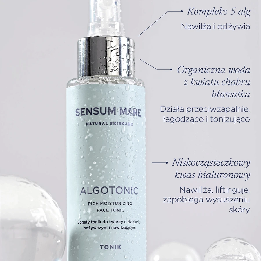 Sensum Mare Algopure, насыщенный тоник для лица, 200 мл: цены и характеристики