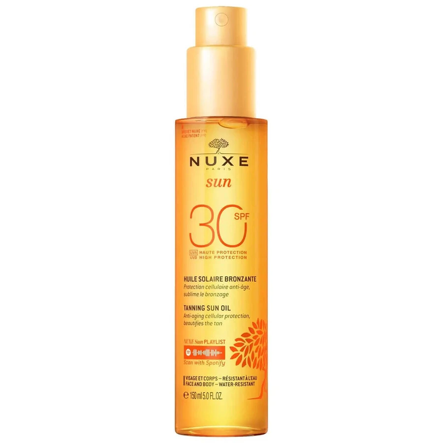 Nuxe Набір для засмаги, улей бронзант, спрей, SPF 30, 150 мл + loțiune după plajă, 100 мл: ціни та характеристики