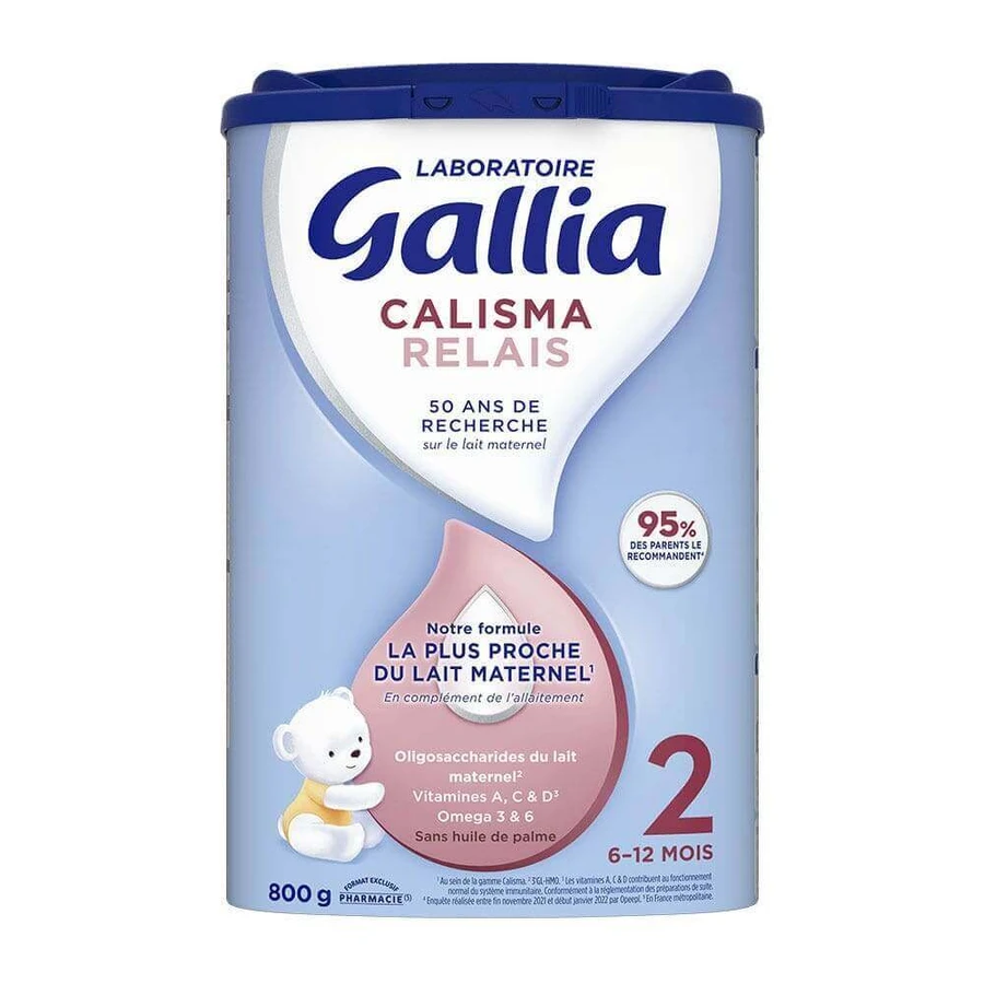 Молочна суміш Gallia Calisma 2 - 6-12 місяців 800г: ціни та характеристики