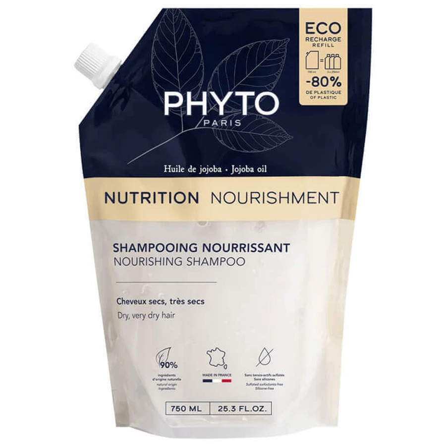 Phyto Nutrition, питательный шампунь для сухих и очень сухих волос, рефилл, 750 мл: цены и характеристики