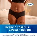 Tena Silhouette Plus Black, непомітні поглинаючі трусики для жінок, розмір L, 10 штук: ціни та характеристики