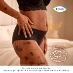 Tena Silhouette Plus Black, непомітні поглинаючі трусики для жінок, розмір L, 10 штук: ціни та характеристики