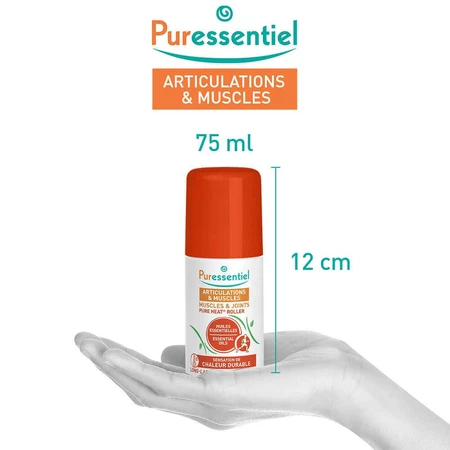Ролик для суглобів і м'язів Puressentiel Pure Heat 75мл: ціни та характеристики