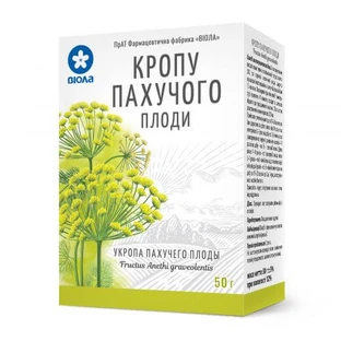 Укропа пахучего плоды плоды 50 г пачка, с внутр. пакетом