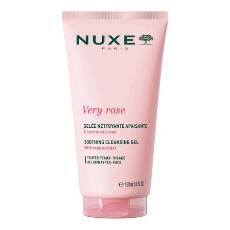Nuxe Very Rose, успокаивающий очищающий гель для лица, 150 мл: цены и характеристики