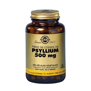 Solgar Psyllium 200 Gelule Травлення Детокс Système digestif 500 мг