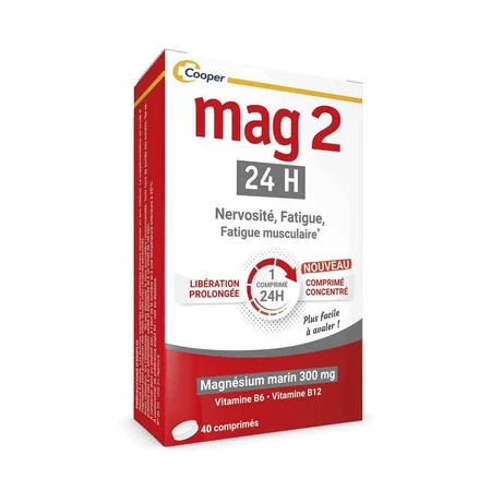 Mag 2 24h Magnesium Marine 2х40 таблеток: ціни та характеристики