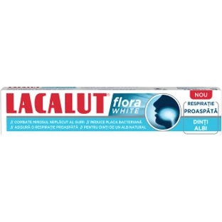Lacalut Flora відбілююча зубна паста, 75 мл