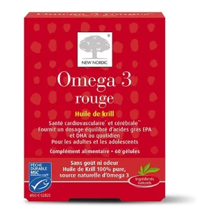 Новий Nordic Omega 3 червоний 60 капсул