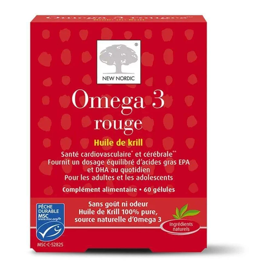 Новий Nordic Omega 3 червоний 60 капсул: ціни та характеристики