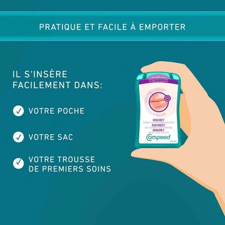Пластир від застуди Compeed 15: ціни та характеристики