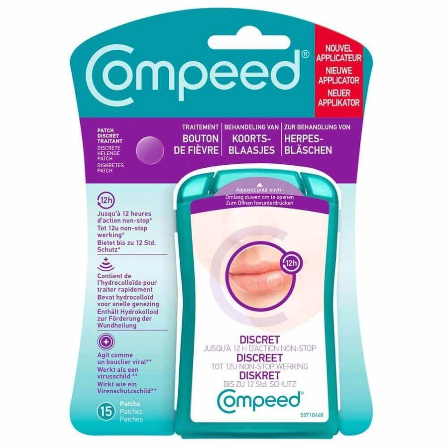 Пластир від застуди Compeed 15: ціни та характеристики