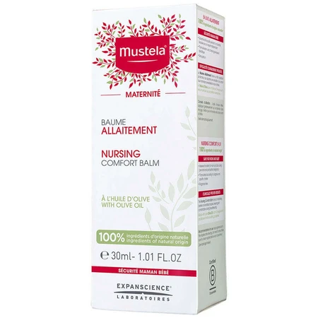Органічний бальзам для лактації Mustela 30мл: ціни та характеристики