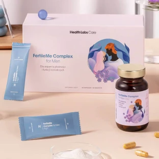 Health Labs FertileMe Complex For Men, 30 капсул + 30 пакетиков