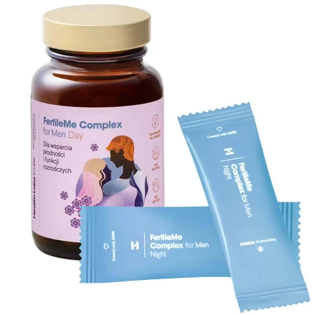 Health Labs FertileMe Complex For Men, 30 капсул + 30 пакетиков: цены и характеристики