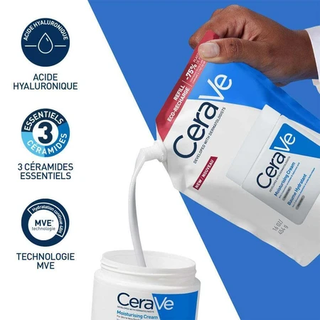 Cerave Body Refill эко увлажняющий бальзам для сухой и очень сухой кожи 454г: цены и характеристики