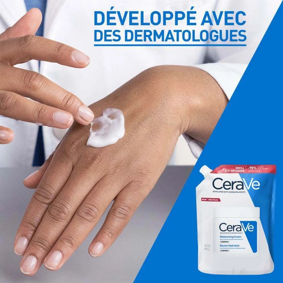 Cerave Body Refill эко увлажняющий бальзам для сухой и очень сухой кожи 454г: цены и характеристики