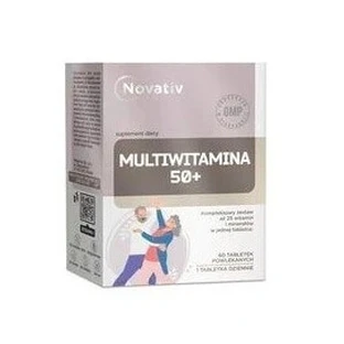 Novativ Multivitamin 50+, 60 таблеток