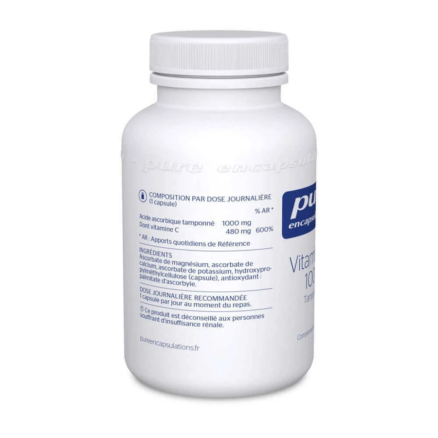 Pure Encapsulations Vitamin C 90 капсул: цены и характеристики
