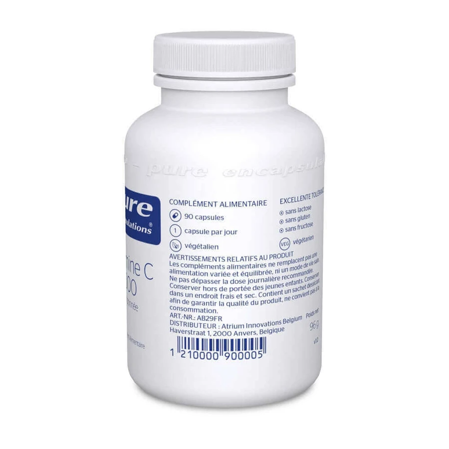 Pure Encapsulations Vitamin C 90 капсул: цены и характеристики
