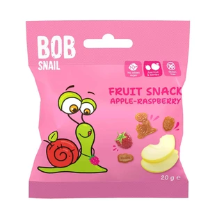 Желе Bob Snail Фруктове, яблуко, малина, 20 г