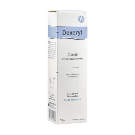 Dexeryl Увлажняющий крем для лица и тела для очень сухой кожи Peaux très sèches ou atopiques 50g: цены и характеристики