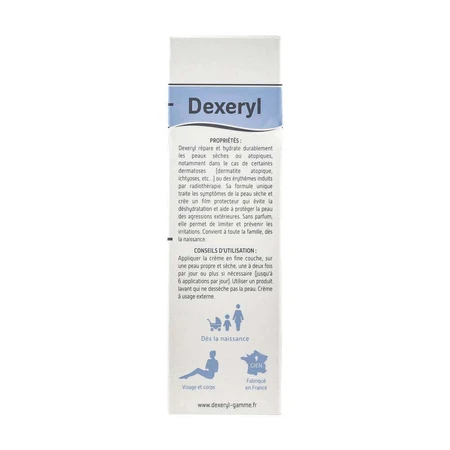 Dexeryl Увлажняющий крем для лица и тела для очень сухой кожи Peaux très sèches ou atopiques 50g: цены и характеристики