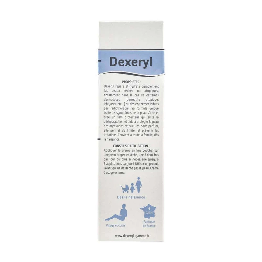 Dexeryl Увлажняющий крем для лица и тела для очень сухой кожи Peaux très sèches ou atopiques 50g: цены и характеристики