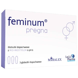 Феминум Прегна, вагинальные глобулы, 3 шт.