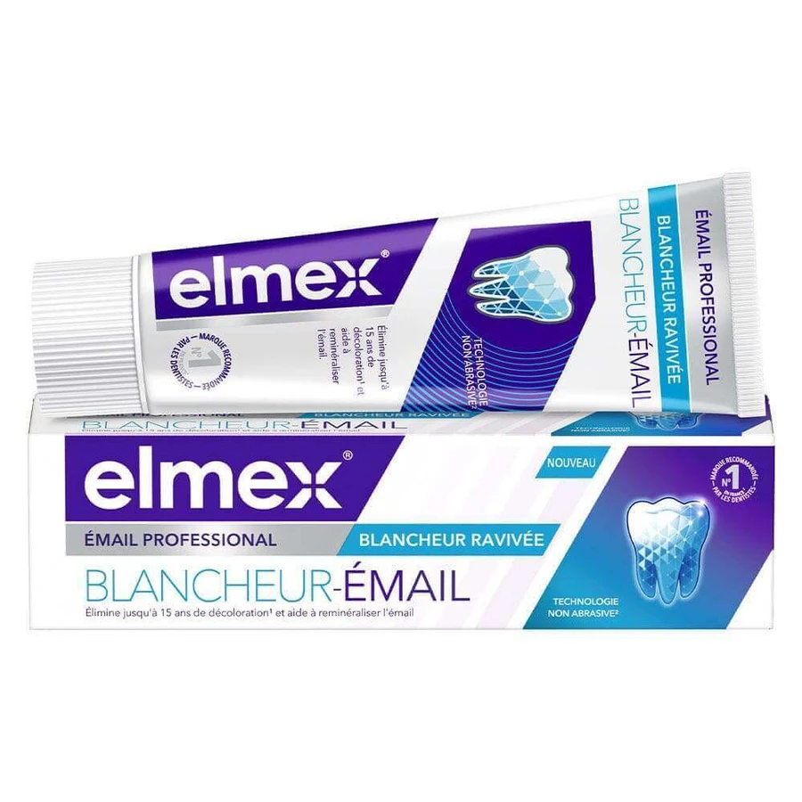 Відбілювач зубної пасти Elmex Opti-Email 75мл: ціни та характеристики