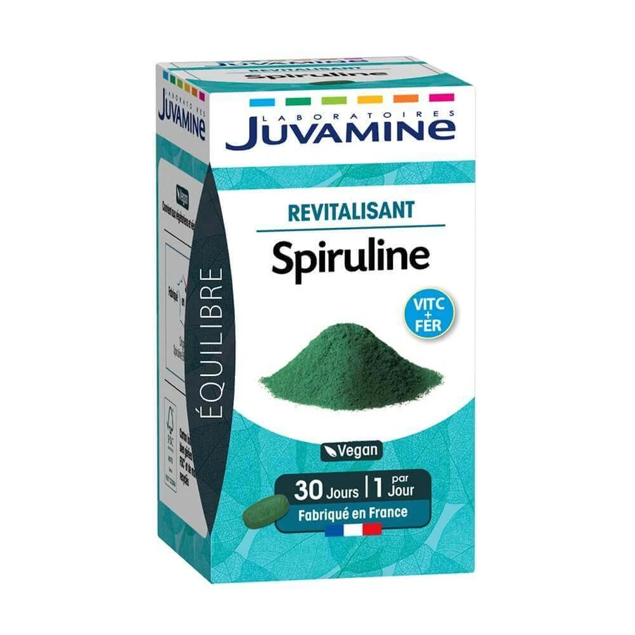 Juvamine Spirulina Revitalising 30 таблеток: цены и характеристики