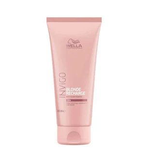 Wella Professionals Invigo Blonde Recharge Conditioner з кольоровими пігментами для холодного світлого волосся, 200 мл