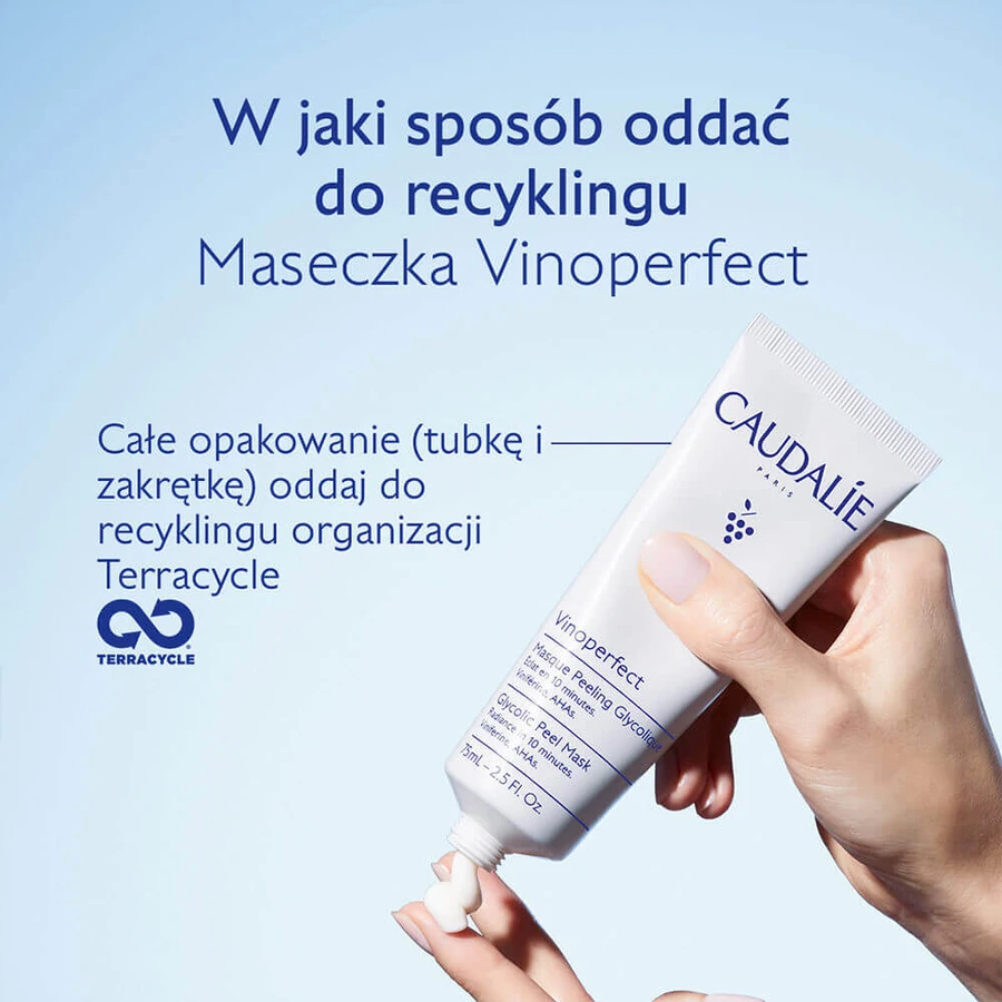 Caudalie Vinoperfect, гліколева маска-пілінг, 75 мл: ціни та характеристики