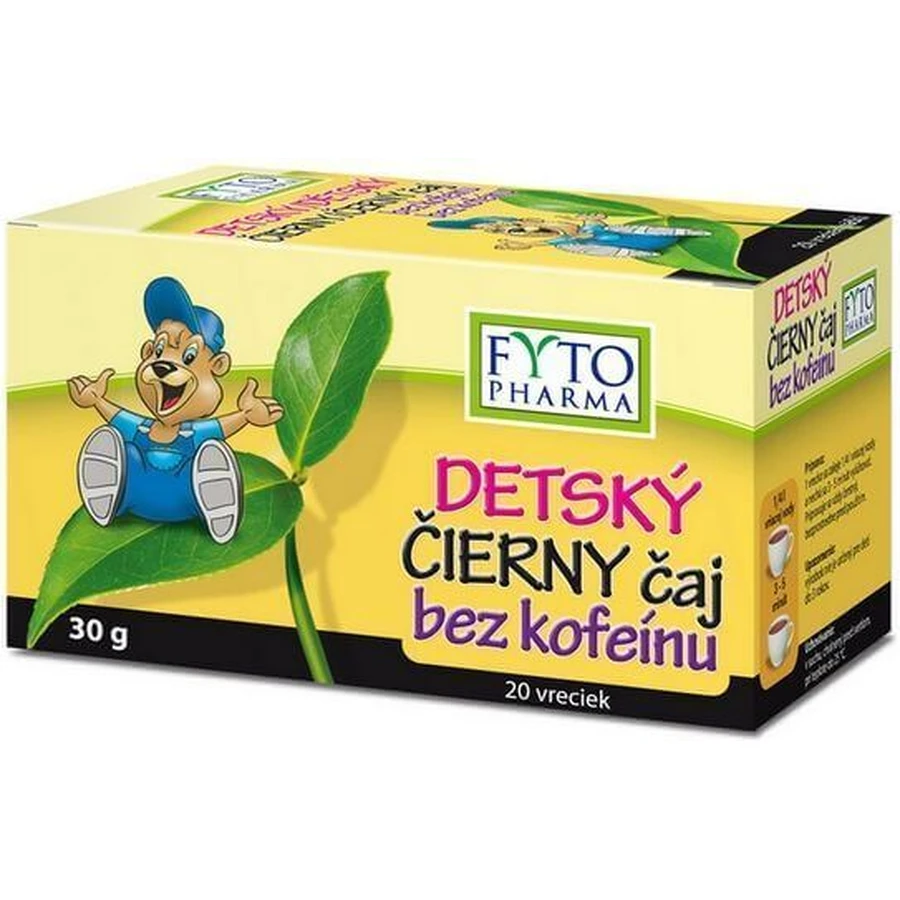 Fyto Pharma FYTO CHILDREN'S BLACK tea без кофеина 20 x 1,5 г: цены и характеристики