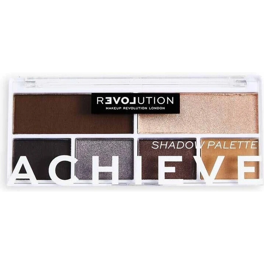 Revolution Relove, Colour Play Achieve, палетка тіней для повік 1×5,20 г, палетка тіней для повік: ціни та характеристики