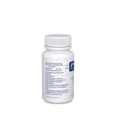 Pure Encapsulations Вітамін D3 60 капсул: ціни та характеристики