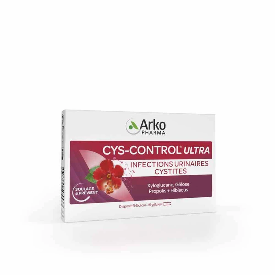 Arkopharma Cys-Control Urinary Tract Infections Ultra Cystitis 15 капсул: цены и характеристики