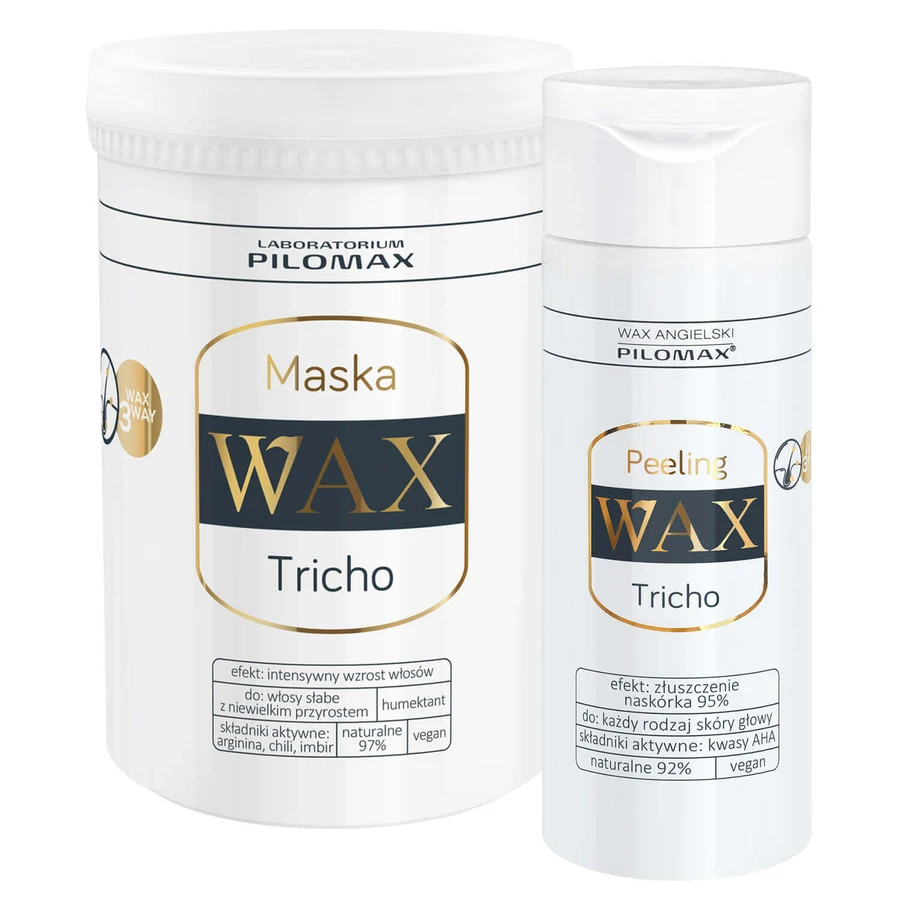 Набор WAX Pilomax Tricho, ускоряющий рост кожи головы, 240 мл + скраб энзиматический для кожи головы, 150 мл: цены и характеристики