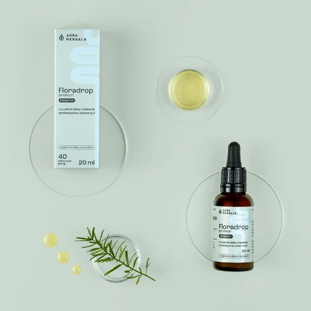 Aura Herbals Floradrop protect, пробиотик, 20 мл: цены и характеристики