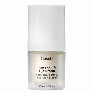 Iossi Firm and Lift Eye Cream, крем для підтяжки та зміцнення шкіри навколо очей, пептиди, кава та гіалуронова кислота, 15 мл